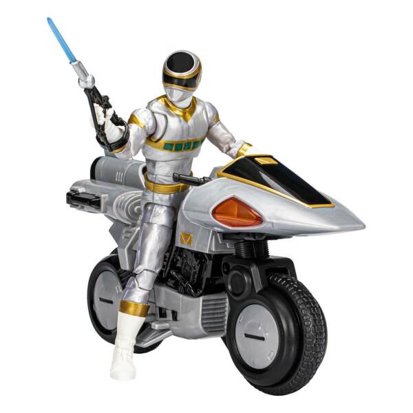 Figura In Space Silver Ranger Power Rangers Lightning Collection 15 cm