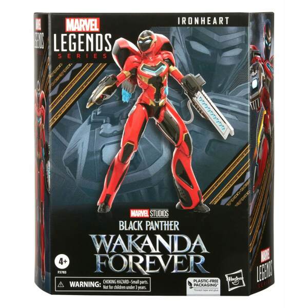 Figura Ironheart Black Panther Wakanda Forever Marvel Legends Series Deluxe 15 Cm 3