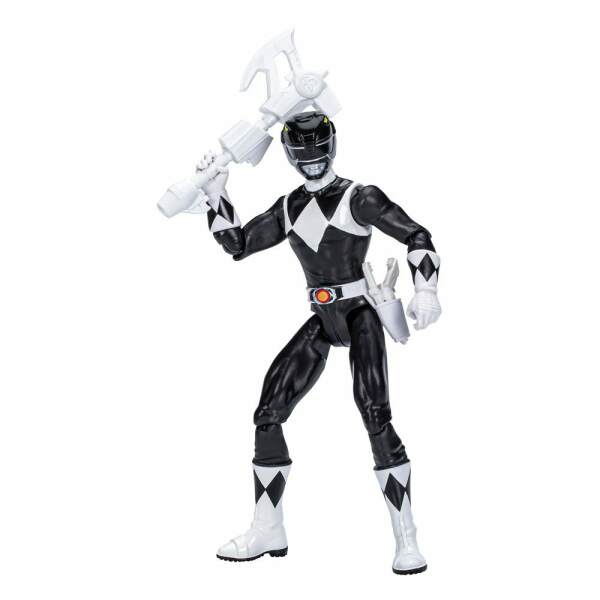 Figura Mighty Morphin Black Ranger Power Rangers 15 Cm