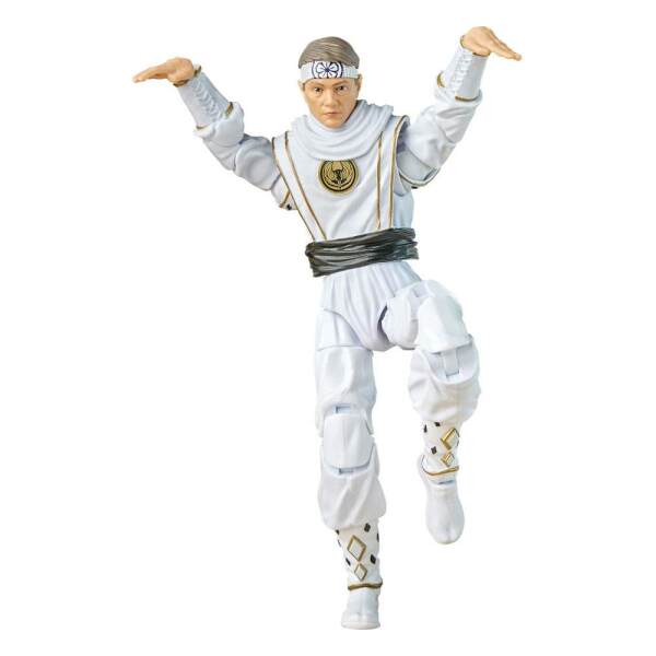 Figura Morphed Daniel LaRusso White Crane Ranger Power Rangers x Cobra Kai Ligtning Collection 15 cm