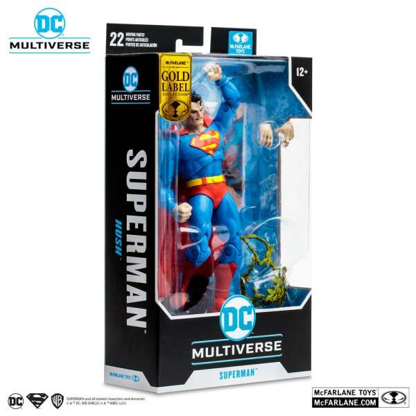 Figura Superman Dc Multiverse Variant Gold Label 18 Cm 2