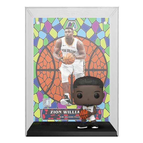 Funko Zion Williamson Nba Pop Trading Cards Vinyl Figura Mosaic 9 Cm