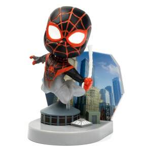 Mini Diorama Superama Spider Man Marvel Miles Morales With Cloaking Effect 10 Cm