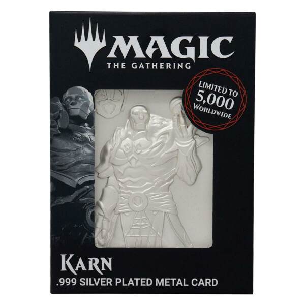 Lingote Karn Magic the Gathering Limited Edition (bañado en plata) - Collector4u.com