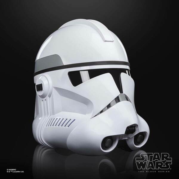 Casco Electrónico Phase II Clone Trooper Star Wars: The Clone Wars Black Series - Collector4u.com