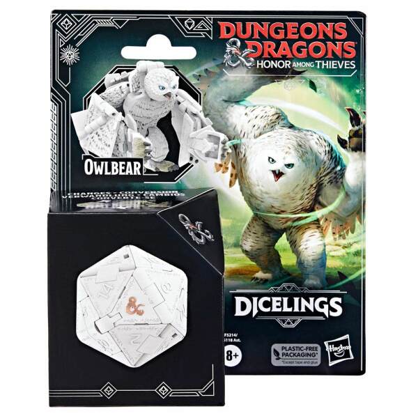 Figura Dicelings Owlbear Dungeons & Dragons: Honor entre ladrones - Collector4u.com