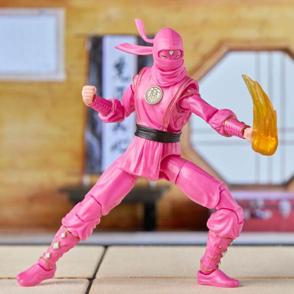 Figura Morphed Samantha LaRusso Pink Mantis Ranger Power Rangers x Cobra Kai Ligtning Collection 15 cm - Collector4u.com