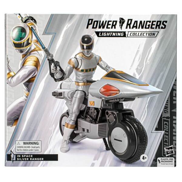 Figura In Space Silver Ranger Power Rangers Lightning Collection 15 cm - Collector4u.com
