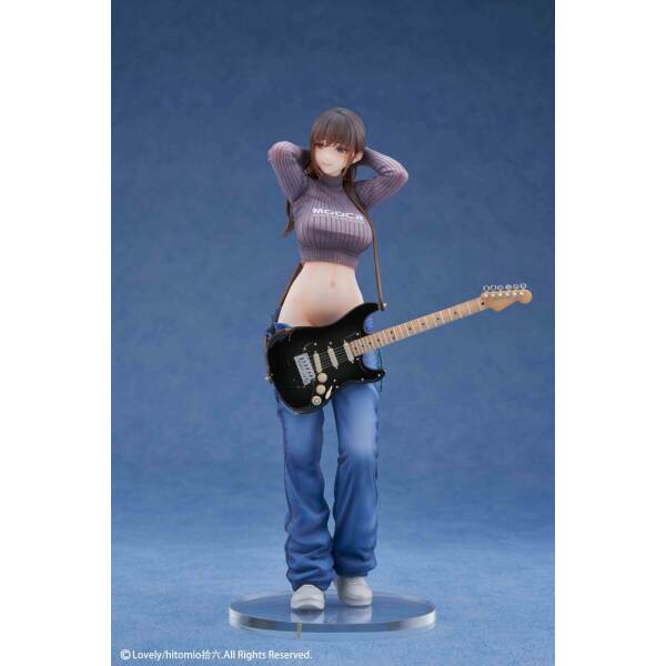 Estatua PVC 1/7 Guitar Girl Original Character Illustrated by Hitomio16 25 cm - Collector4u.com
