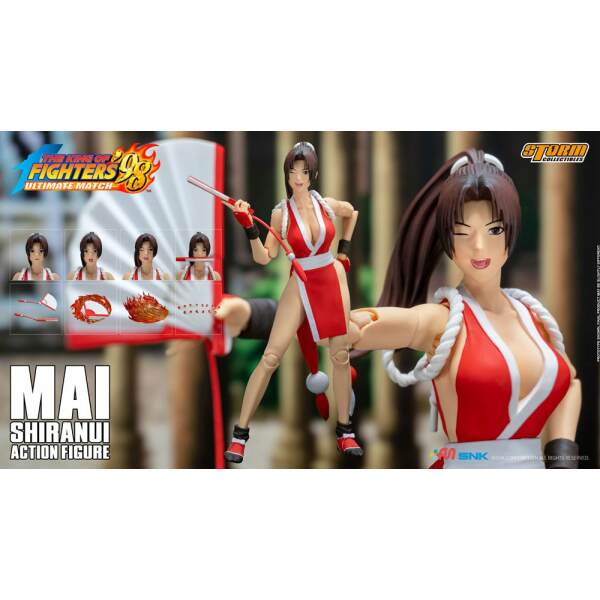 Figura 1/12 Mai Shiranui King of Fighters ’98: Ultimate Match 18 cm - Collector4u.com