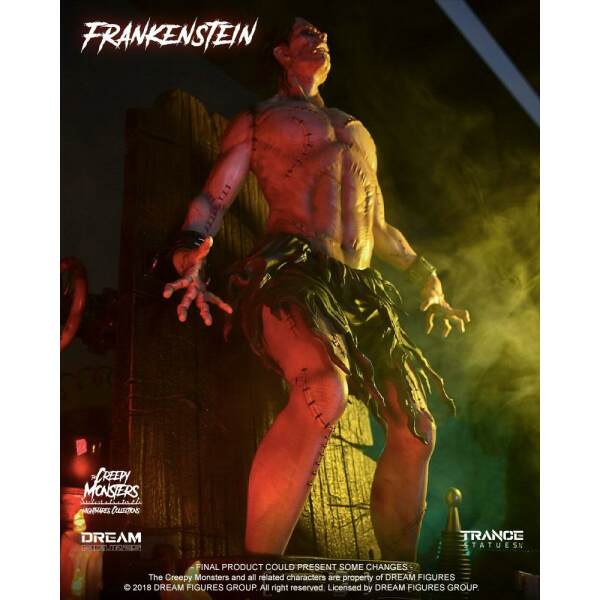 Estatua 1/4 Frankenstein The Creepy Monsters Nightmare Collections 70 cm - Collector4u.com