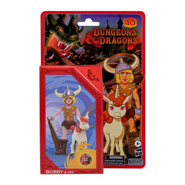 Figuras Bobby y Uni Dungeons y Dragons Dragones y Mazmorras 15 cm - Collector4u.com