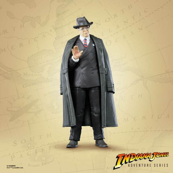 Figura Major Arnold Toht Indiana Jones Adventure Series Indiana Jones en Busca del Arca 15 cm - Collector4u.com