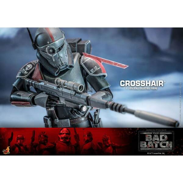 Figura 1/6 Crosshair Star Wars: La remesa mala 30 cm - Collector4u.com