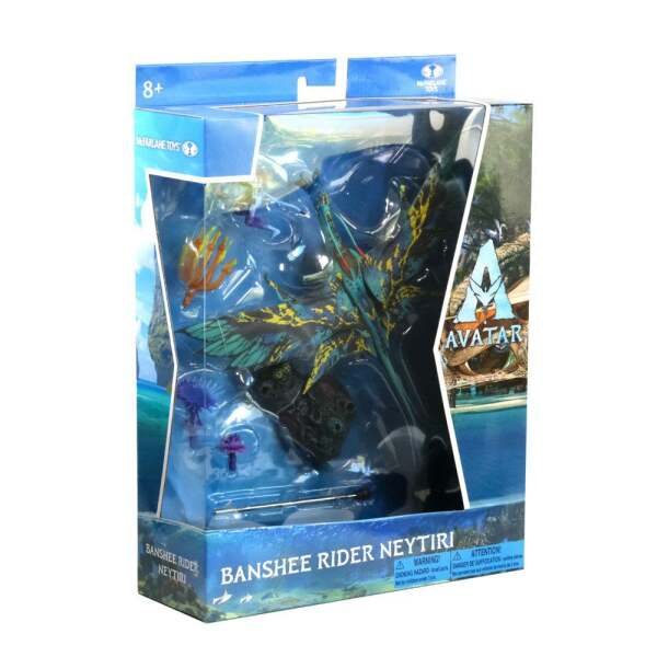 Figuras Deluxe Large Banshee Rider Neytiri Avatar el sentido del agua - Collector4u.com