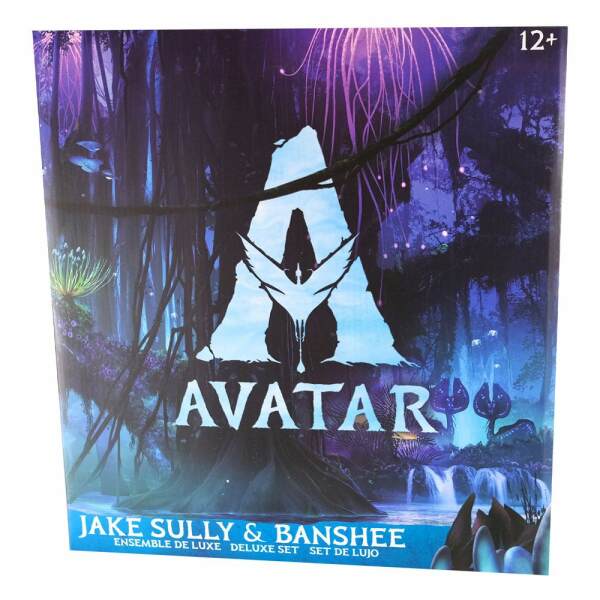 Pack Figuras Jake Sully y Banshee Deluxe Set Avatar 18 cm - Collector4u.com