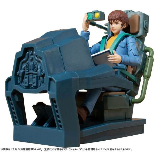 Figuras G.M.G. Earth Federation 07 Amuro Ray & Frau Bow Mobile Suit Gundam 10 cm - Collector4u.com