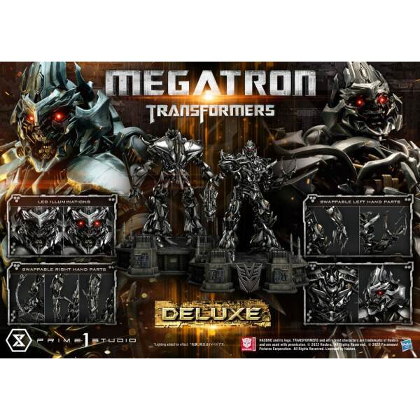Estatua Museum Masterline Megatron Transformers Deluxe Bonus Version 84 cm - Collector4u.com