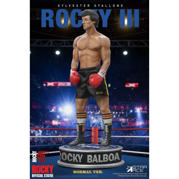 Estatua 1/4 Rocky Balboa Rocky III 46 cm - Collector4u.com