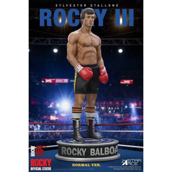 Estatua 1/4 Rocky Balboa Rocky III 46 cm - Collector4u.com