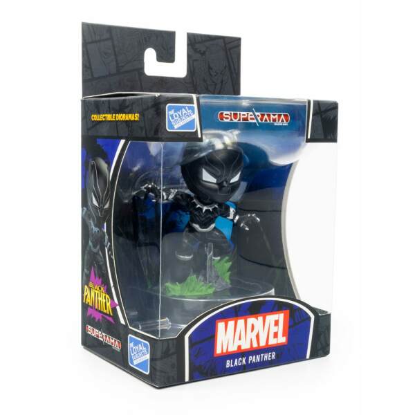 Mini Diorama Superama Black Panther Marvel 10 cm - Collector4u.com