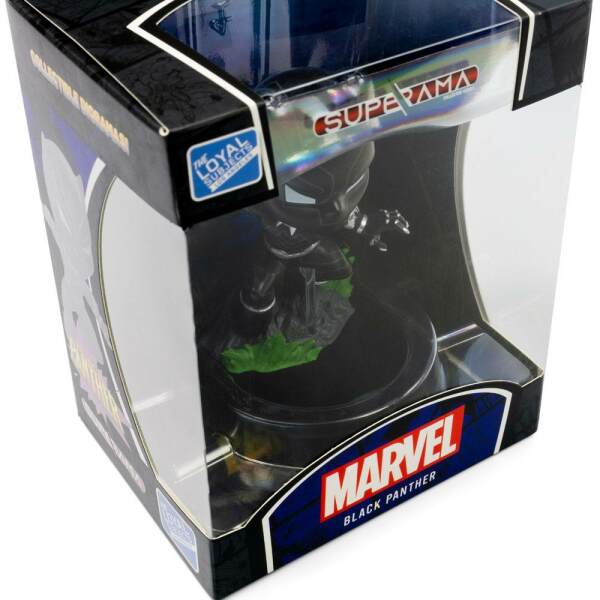 Mini Diorama Superama Black Panther Marvel 10 cm - Collector4u.com