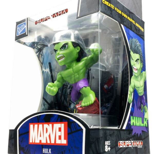 Mini Diorama Superama Hulk Marvel 10 cm - Collector4u.com