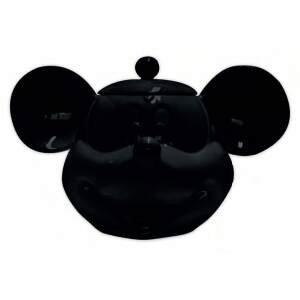 Bote para galletas 3D Negro Mickey Mouse