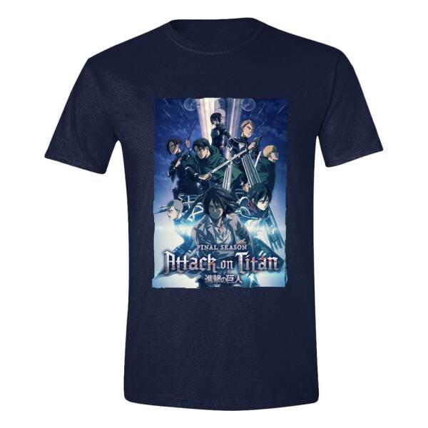 Camiseta Season Poster talla L Attack On Titan