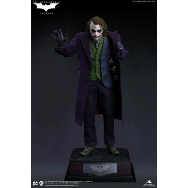 Estatua Joker The Dark Knight 1 4 Heath Ledger Regular Edition 52 Cm