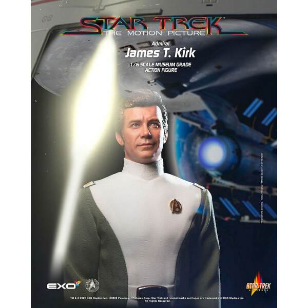Figura Admiral James T Kirk Star Trek La Pelicula 1 6 30 Cm 11