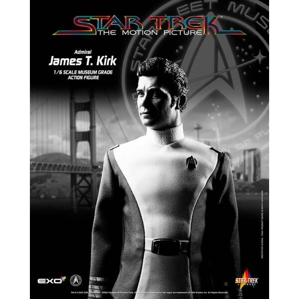 Figura Admiral James T Kirk Star Trek La Pelicula 1 6 30 Cm 12