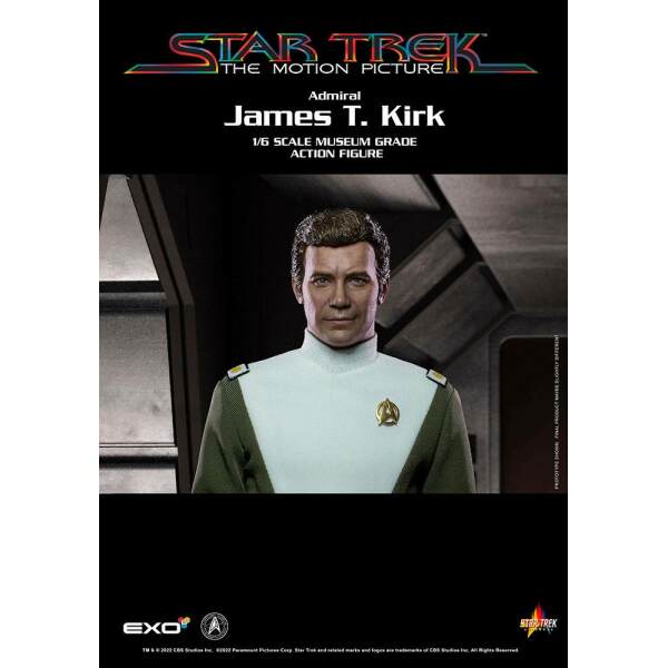 Figura Admiral James T Kirk Star Trek La Pelicula 1 6 30 Cm 14
