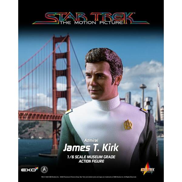 Figura Admiral James T Kirk Star Trek La Pelicula 1 6 30 Cm 4