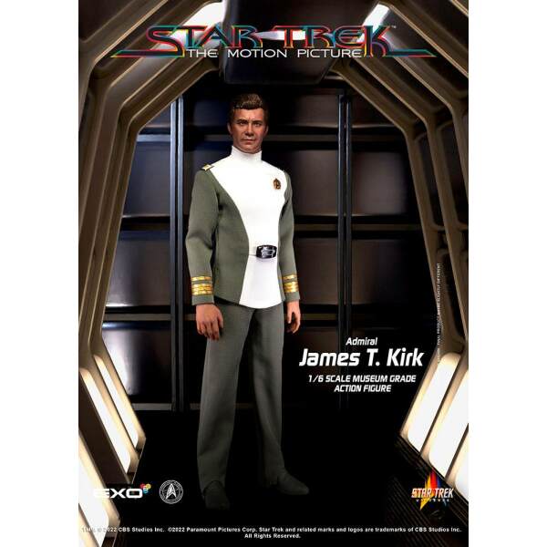 Figura Admiral James T Kirk Star Trek La Pelicula 1 6 30 Cm 7