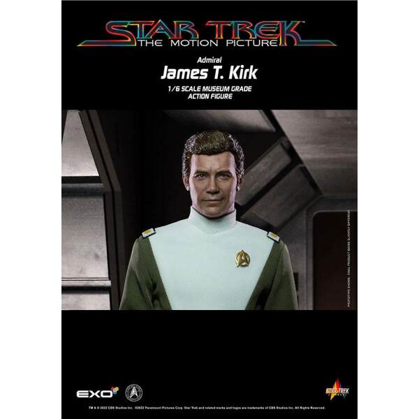 Figura Admiral James T Kirk Star Trek La Pelicula 1 6 30 Cm 9