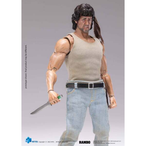Figura Exquisite Super John Rambo Acorralado 1 12 16 Cm 11