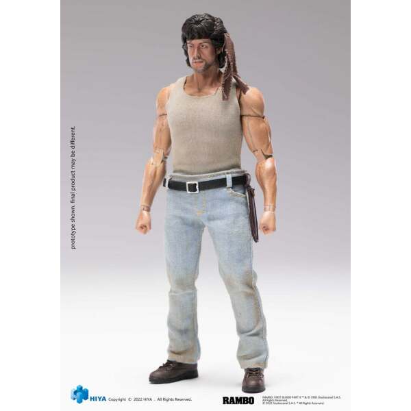 Figura Exquisite Super John Rambo Acorralado 1 12 16 Cm 15
