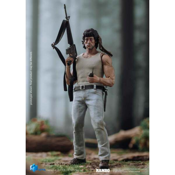 Figura Exquisite Super John Rambo Acorralado 1 12 16 Cm 8