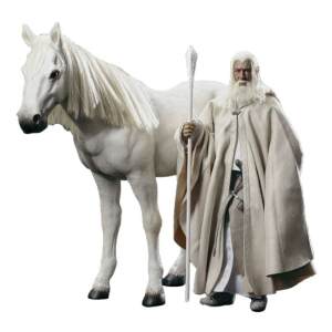 Figura The Crown Series Gandalf el Blanco El Señor de los Anillos 1/6 30 cm