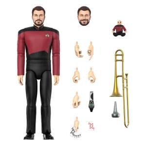 Figura Ultimates Commander Riker Star Trek: The Next Generation 18 cm