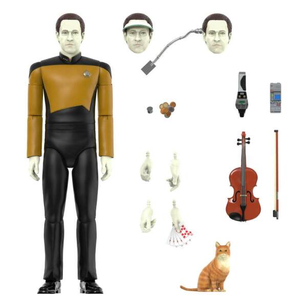 Figura Ultimates Lieutenant Commander Data Star Trek: The Next Generation 18 cm