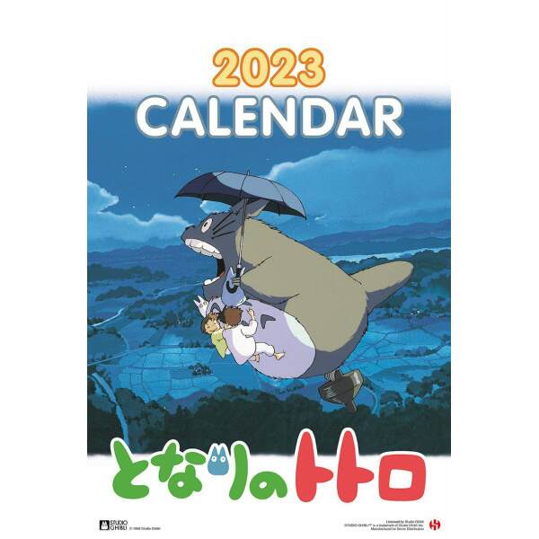 Mi Vecino Totoro Calendario 2023 *INGLÉS*