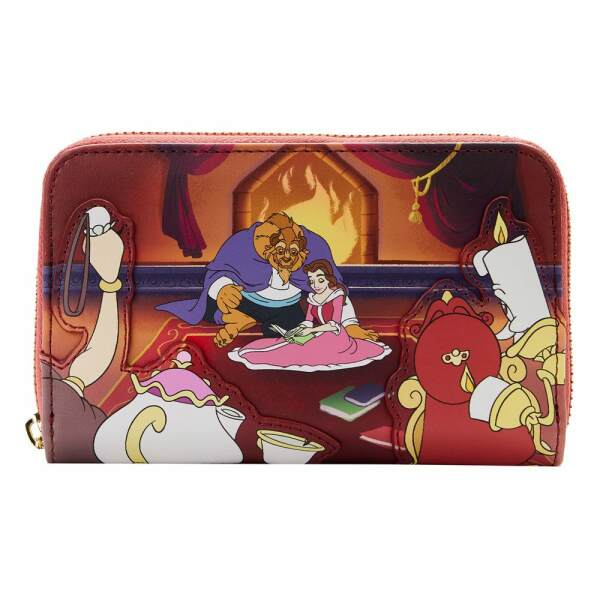 Monedero Beauty and the Beast Fireplace Scene Disney by Loungefly