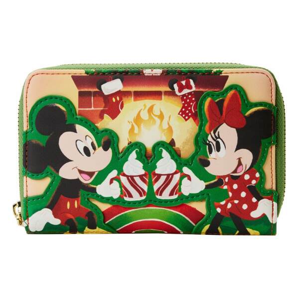 Monedero Mickey & Minnie Hot Cocoa Fireplace Disney by Loungefly
