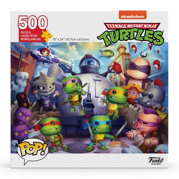 Puzzle Collage 500 Piezas Teenage Mutant Ninja Turtles Pop 2