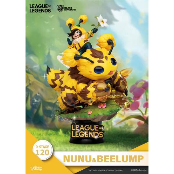 Diorama Nunu Beelump Heimerstinger League of Legends PVC D-Stage16 cm - Collector4u.com