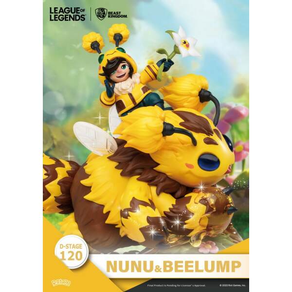 Diorama Nunu Beelump Heimerstinger League of Legends PVC D-Stage16 cm - Collector4u.com