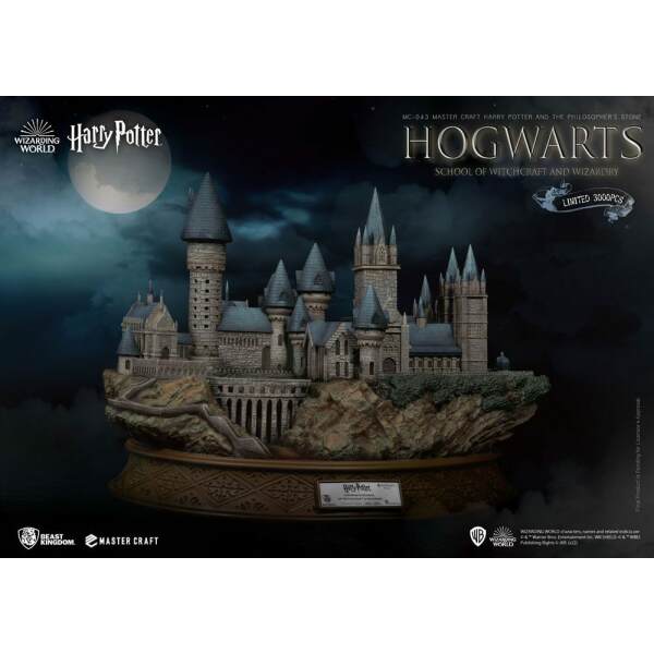 Estatua Master Craft Hogwarts School Of Witchcraft And Wizardry Harry Potter y la piedra filosofal 32 cm - Collector4u.com