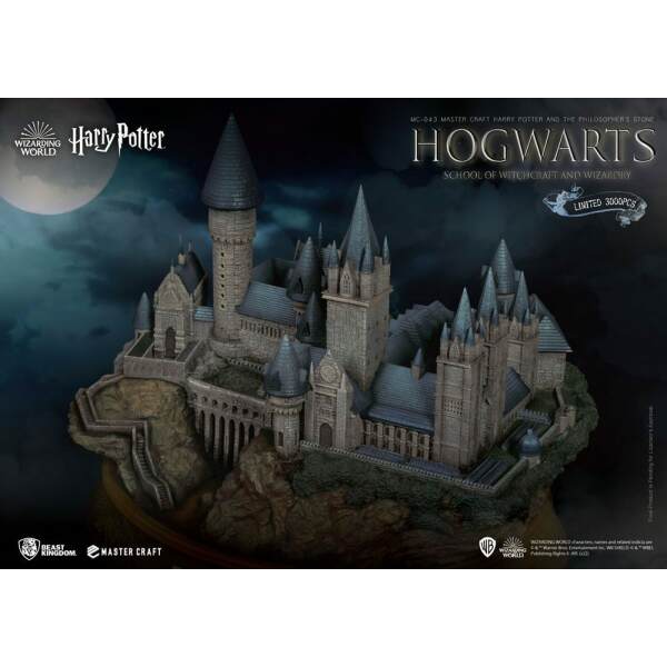 Estatua Master Craft Hogwarts School Of Witchcraft And Wizardry Harry Potter y la piedra filosofal 32 cm - Collector4u.com